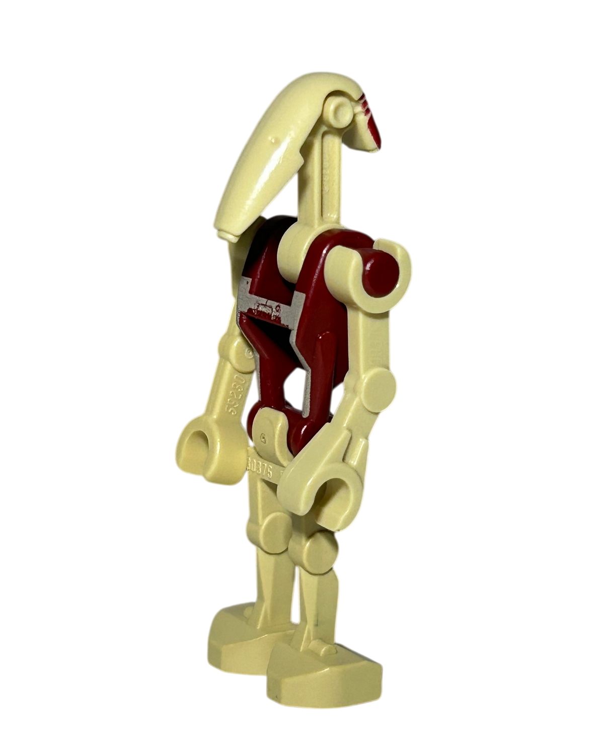 Security Battle Droid SW0600 dunkelroter Torso LEGO Star Wars Minifigur Seitenansicht rechts brick2d2