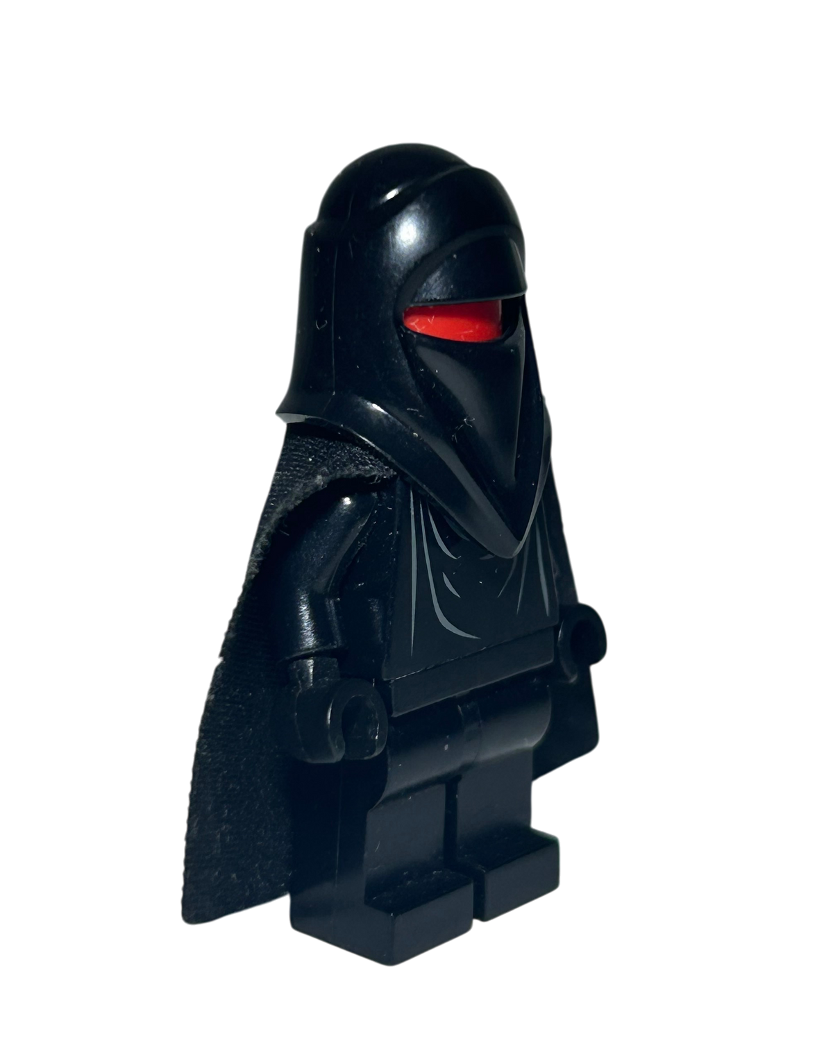Shadow Guard SW0604 LEGO Star Wars Minifigur schwarzer Imperial Guard Seitenansicht links brick2d2
