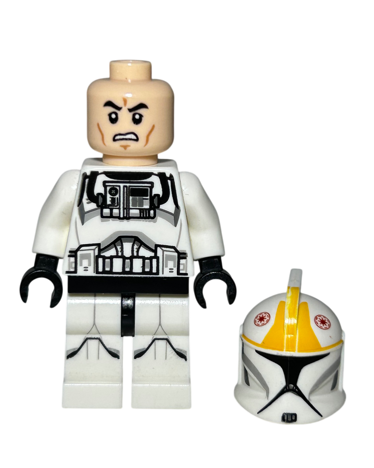 Clone Trooper Pilot Phase 1 SW0609 LEGO Star Wars Minifigur Detailansicht brick2d2