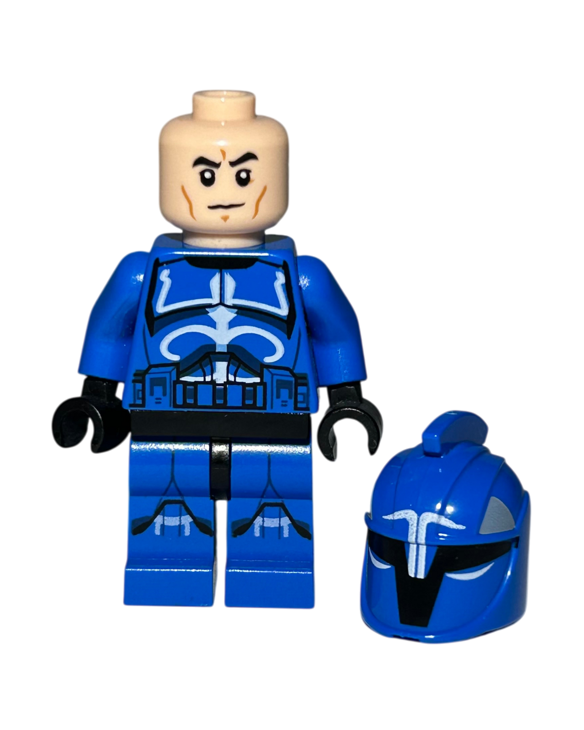 Senate Commando Captain SW0613 LEGO Star Wars Minifigur Detailansicht