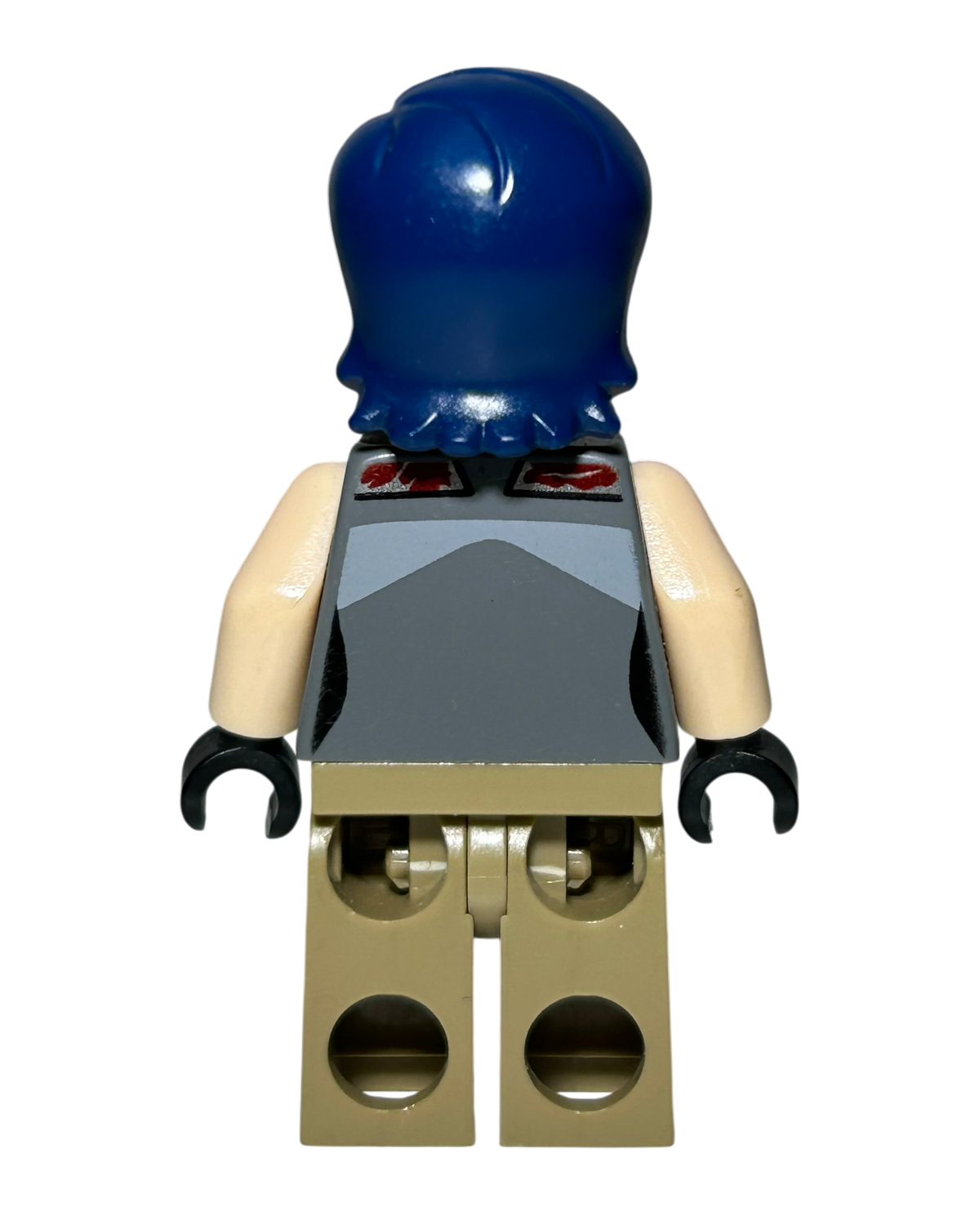 Sabine Wren Blaues Haar SW0616 LEGO Star Wars Minifigur Rückansicht brick2d2