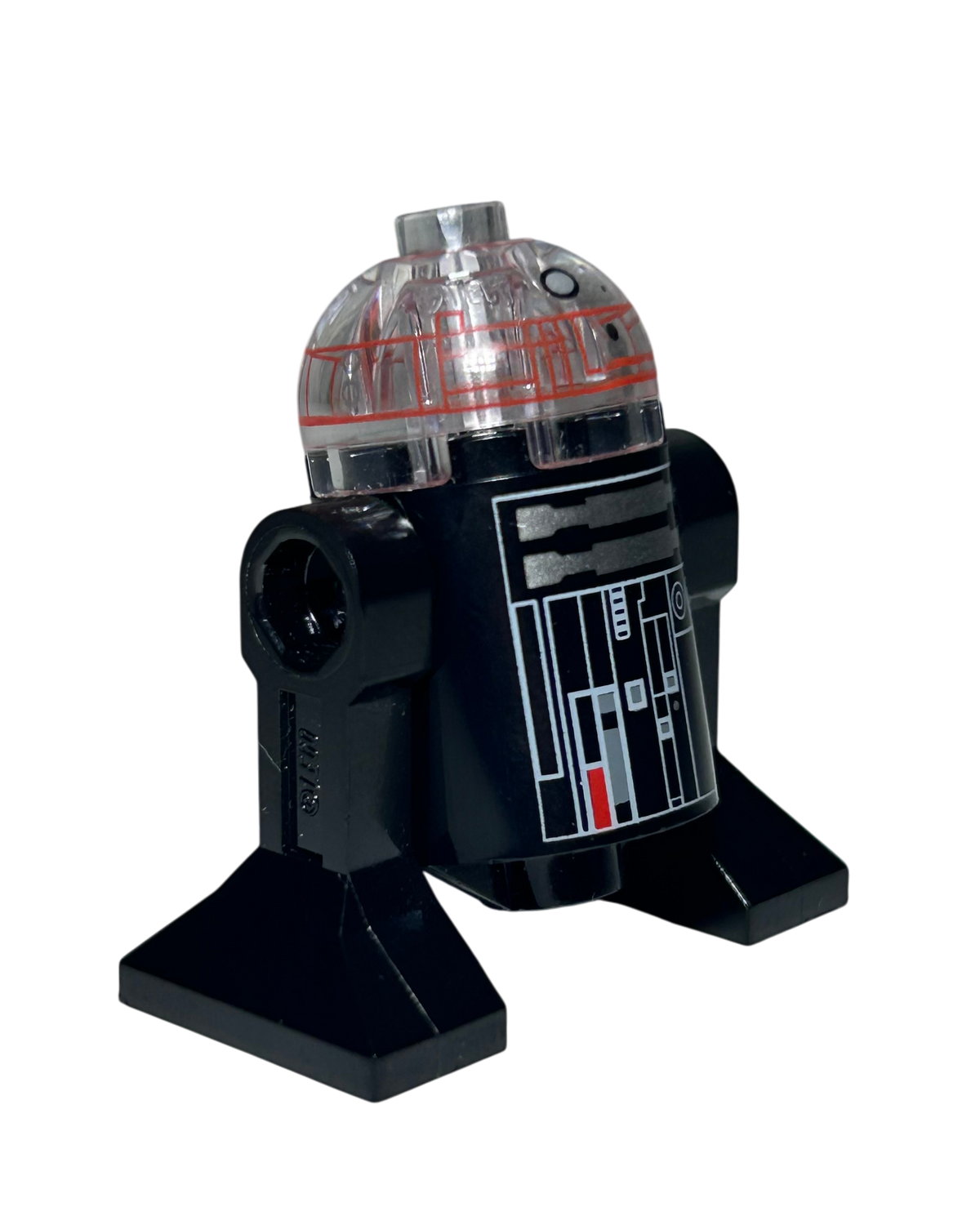 Lego Star Wars Imperial Astromech Droid Durchsichtiger Kopf SW0648 Seitenansicht links brick2d2