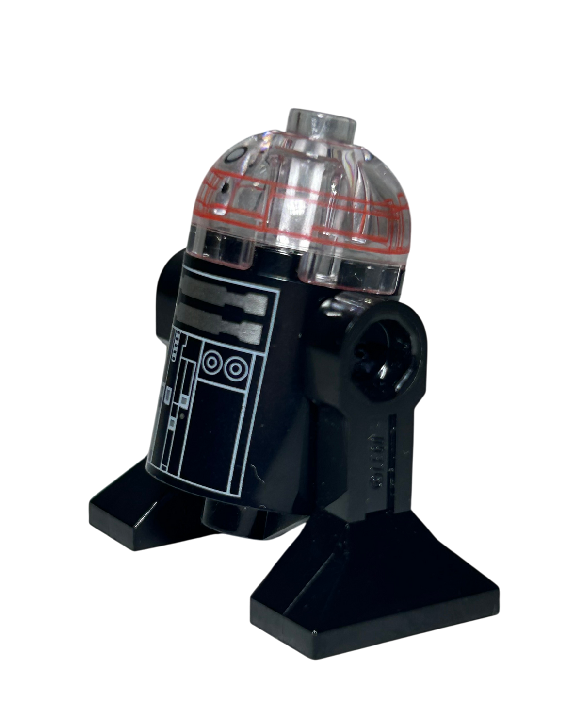 Lego Star Wars Imperial Astromech Droid Durchsichtiger Kopf SW0648 Seitenansicht rechts brick2d2