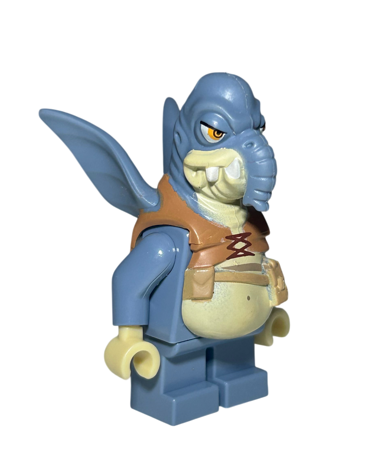 Watto SW0649 LEGO Star Wars Minifigur beige Hände Seitenansicht links brick2d2