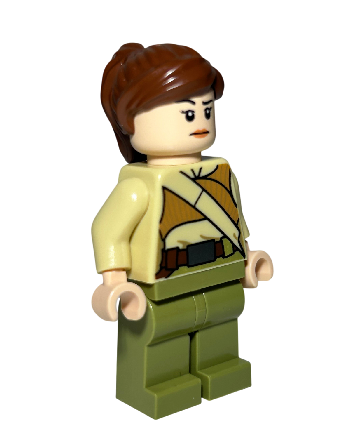 Resistance Soldier Weiblich SW0668 LEGO Star Wars Minifigur Seitenansicht links brick2d2