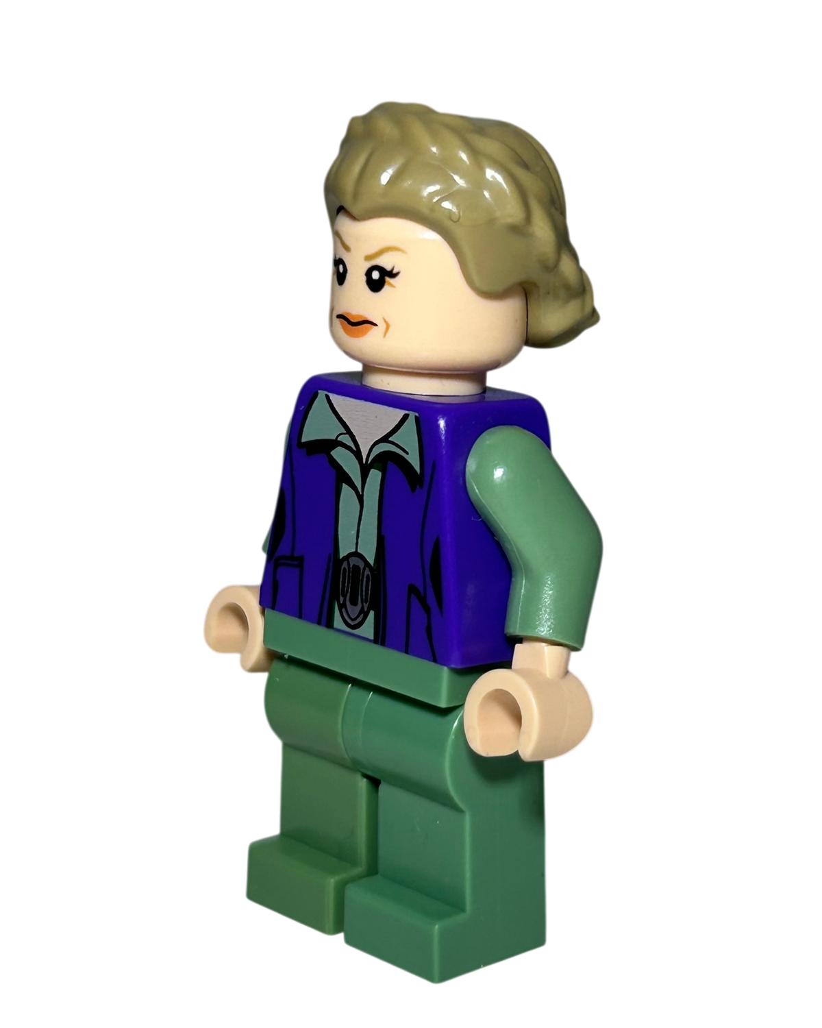General Leia SW0718 LEGO Star Wars Minifigur Seitenansicht rechts brick2d2