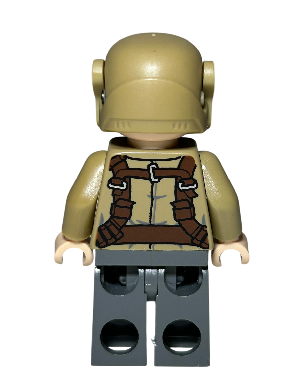 Resistance Trooper Dunkelbeige Jacke SW0720 LEGO Star Wars Minifigur Rückansicht brick2d2