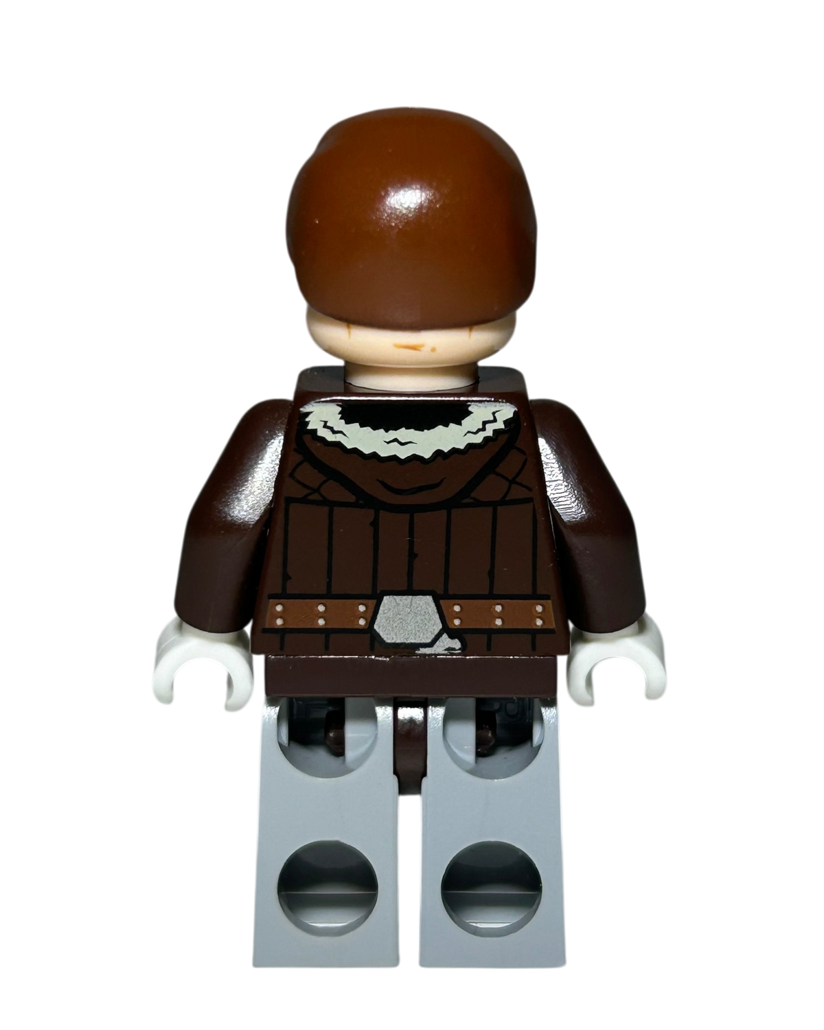 Han Solo SW0727 LEGO Star Wars Minifigur Hoth Outfit Rückansicht brick2d2