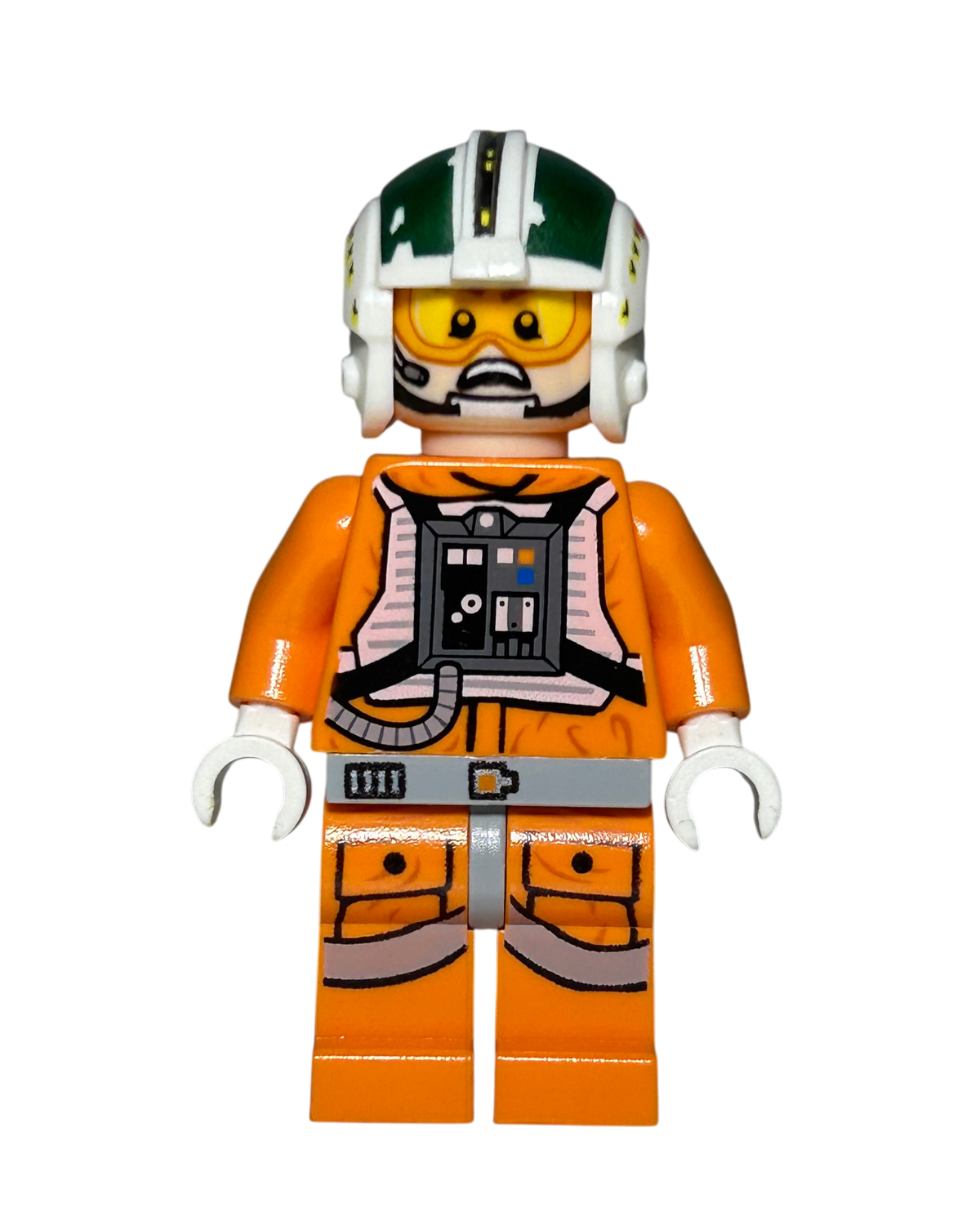Wedge Antilles SW0730 LEGO Star Wars Minifigur Detailansicht brick2d2