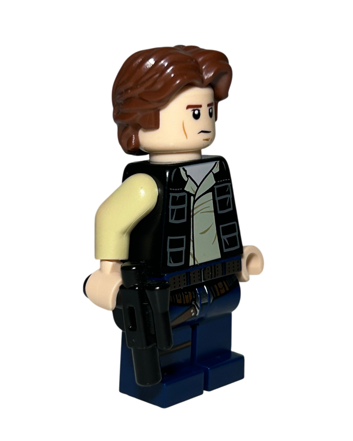 Han Solo SW0771 LEGO Star Wars Minifigur Cantina Seitenansicht rechts brick2d2