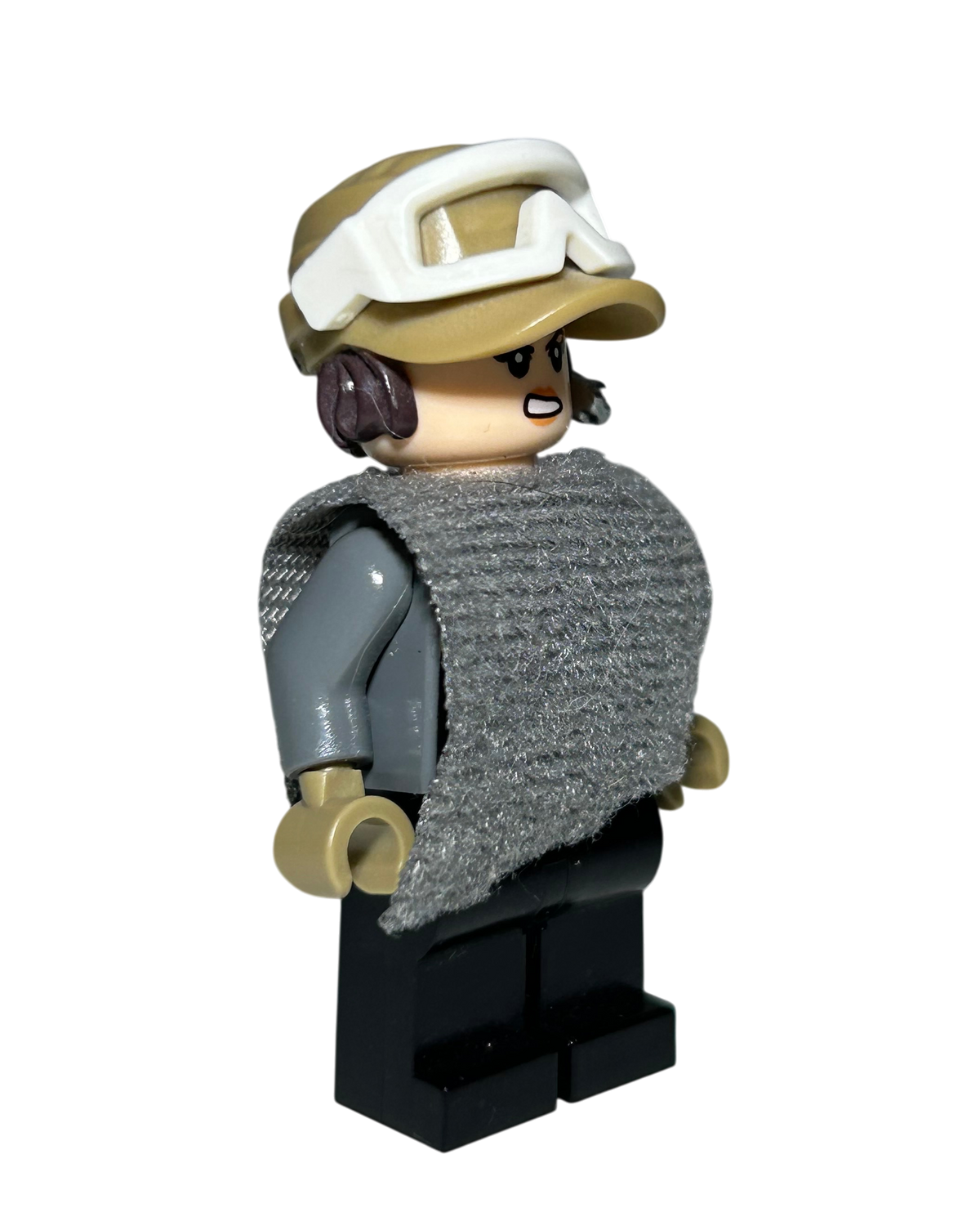 Jyn Erso SW0791 LEGO Star Wars Minifigur Rogue One Seitenansicht links brick2d2