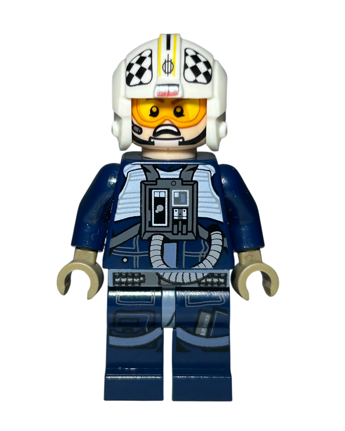 Rebel Y-Wing Pilot SW0793 LEGO Star Wars Minifigur Detailansicht brick2d2