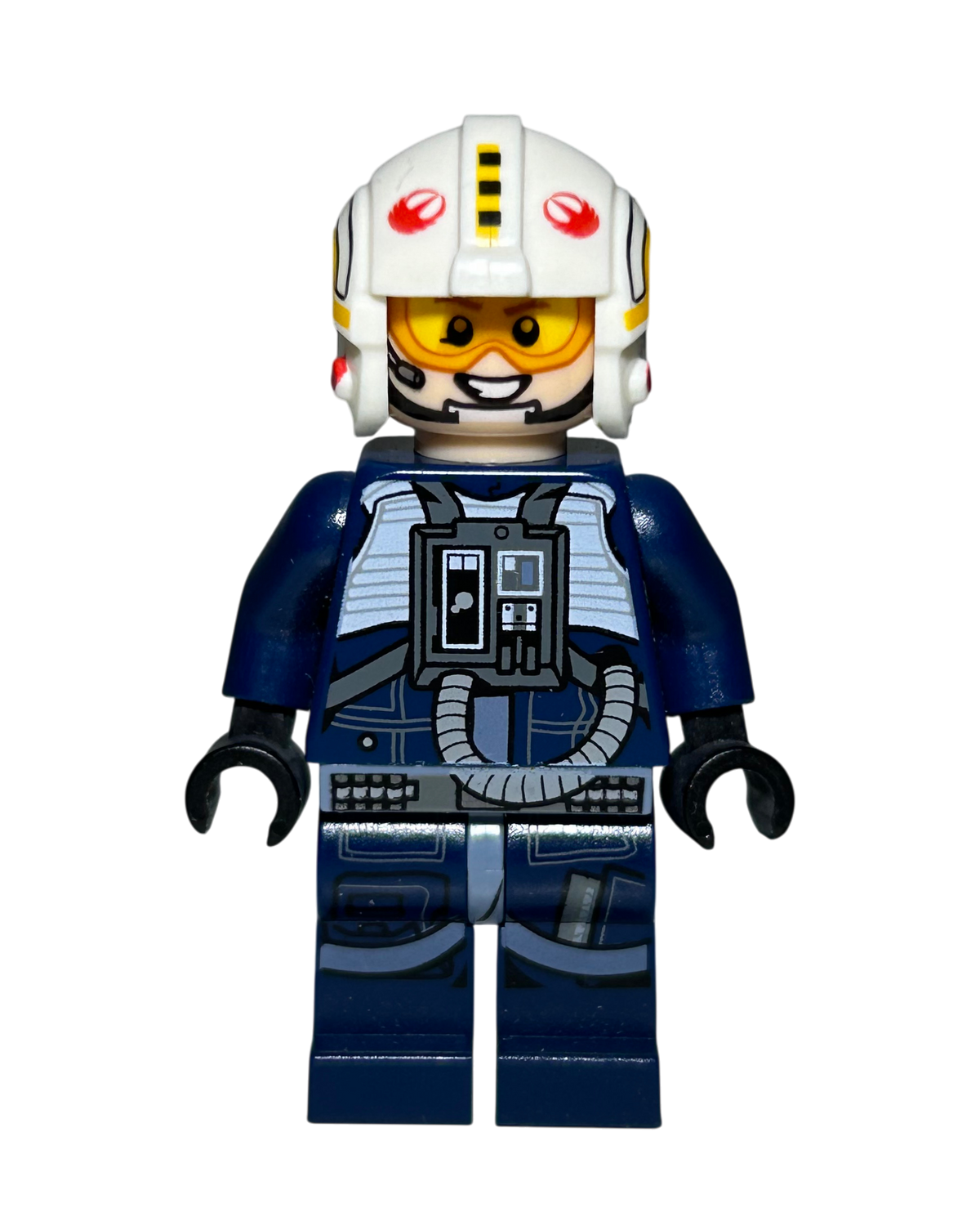 Lego Star Wars Y-Wing Pilot SW0801 Detailansicht brick2d2