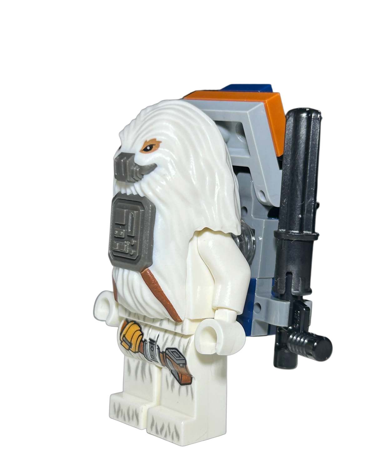 LEGO Star Wars Moroff SW0824 Seitenansicht rechts mit geformtem Kopf