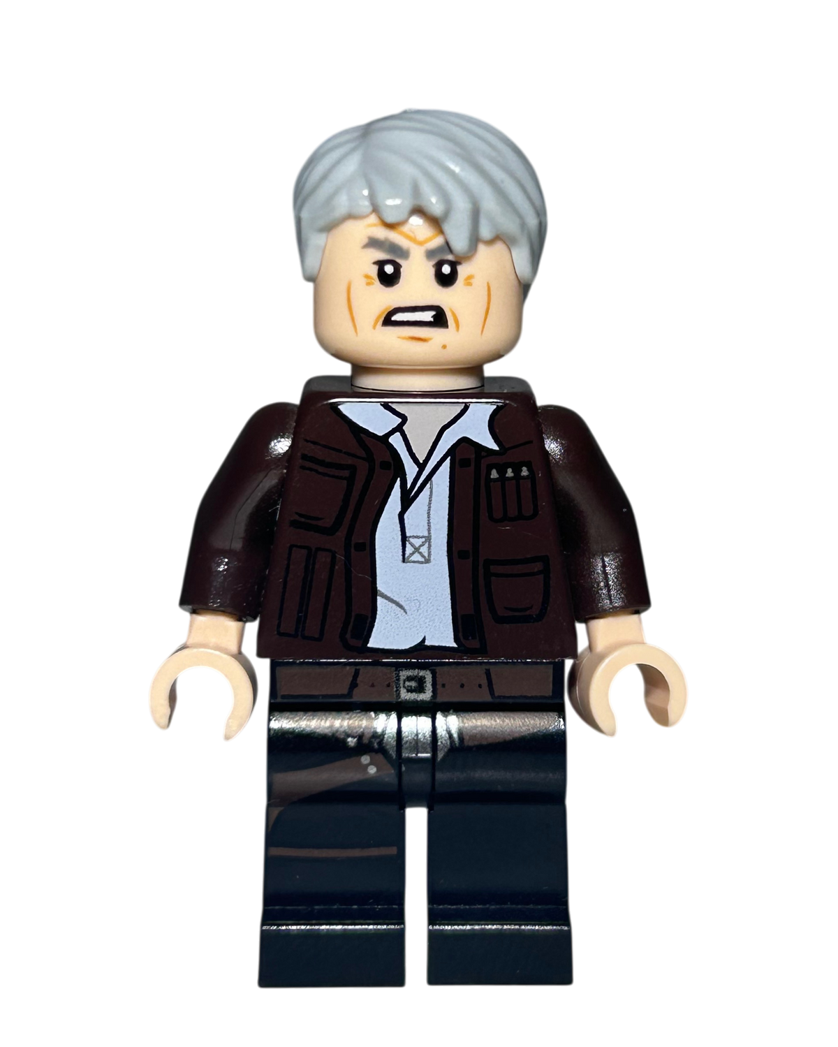 Han Solo SW0841 LEGO Star Wars Minifigur alt 2017 Detailansicht brick2d2