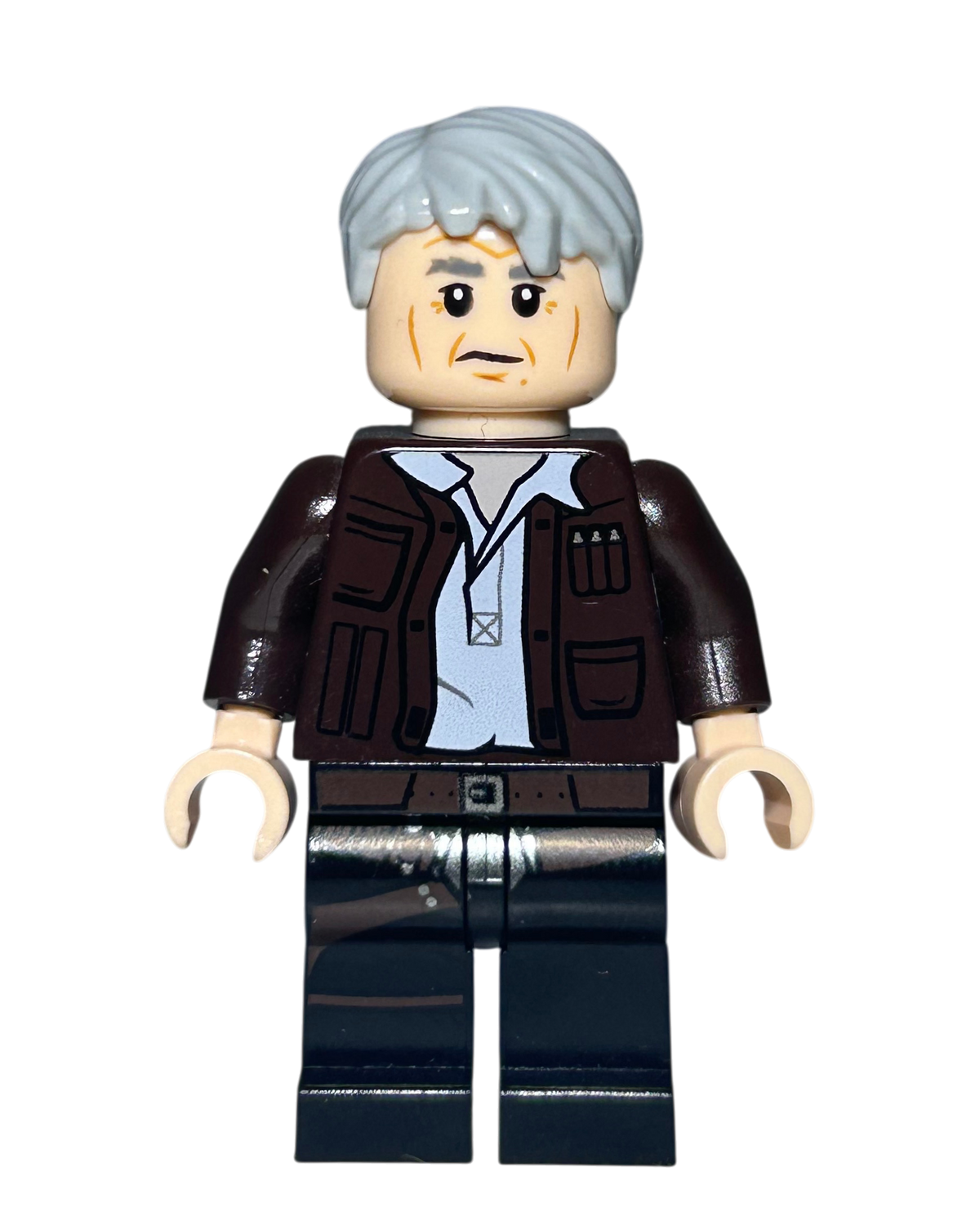Han Solo SW0841 LEGO Star Wars Minifigur alt 2017 Vorderansicht brick2d2
