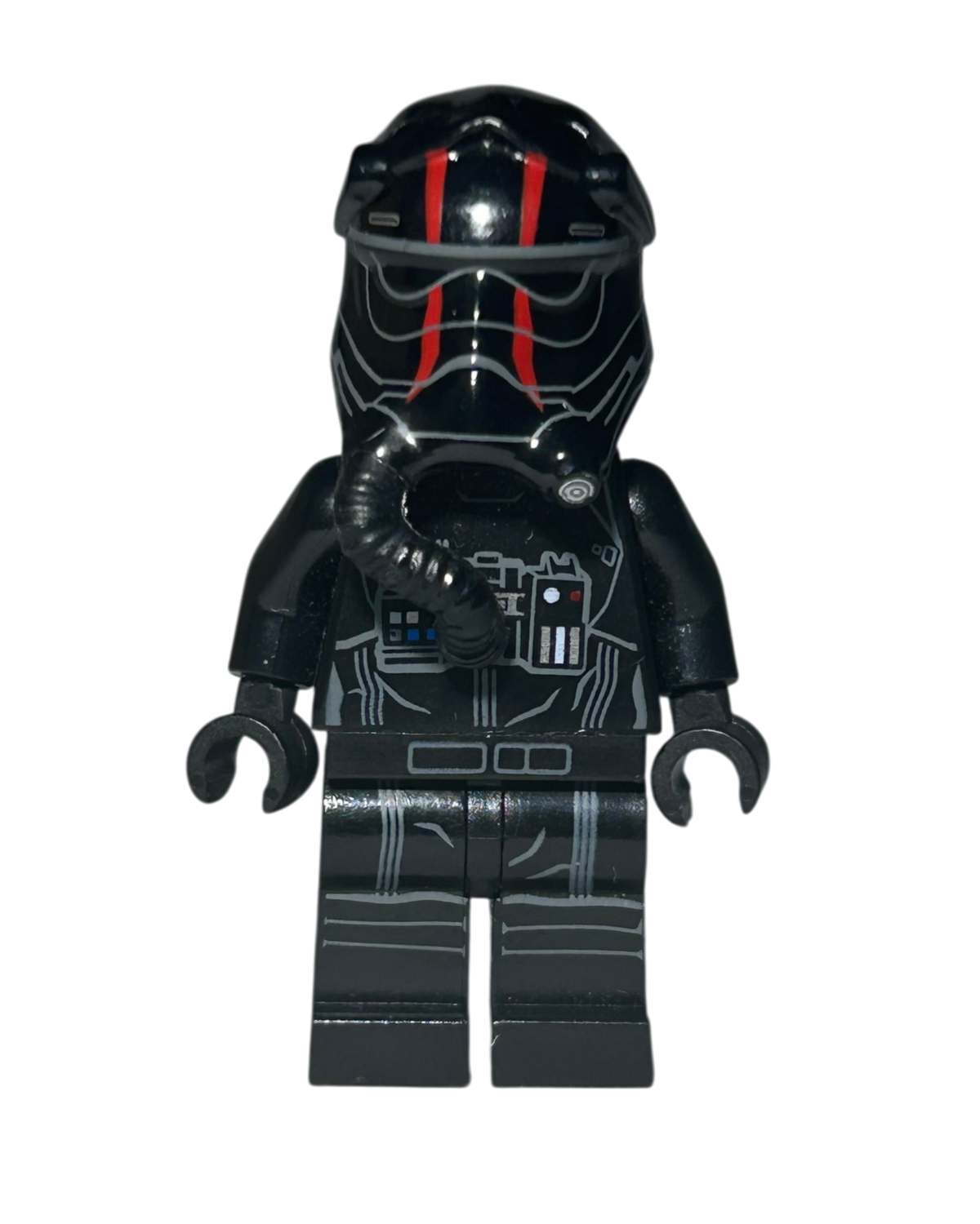 First Order TIE Fighter Pilot SW0860 LEGO Star Wars Minifigur Vorderansicht