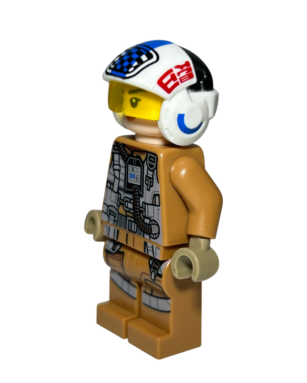Resistance Gunner Paige SW0864 LEGO Star Wars Minifigur Seitenansicht rechts brick2d2