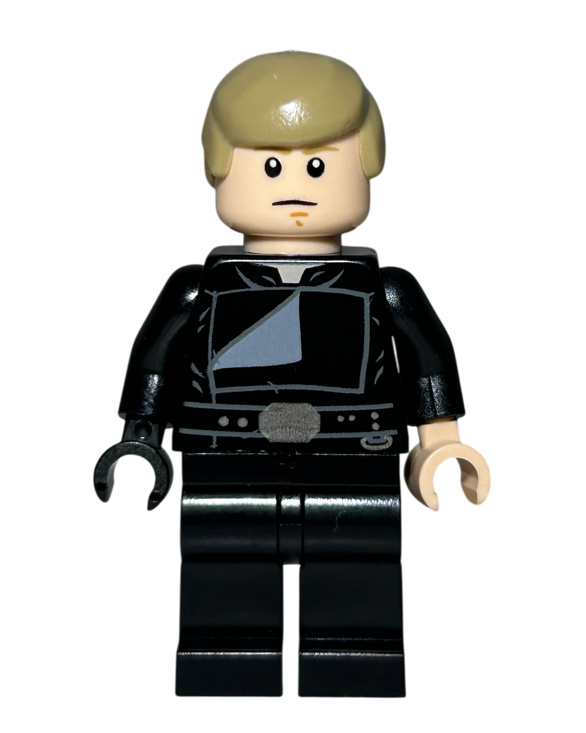 Luke Skywalker Jedi Meister Outfit SW0880 LEGO Star Wars Minifigur Vorderansicht brick2d2
