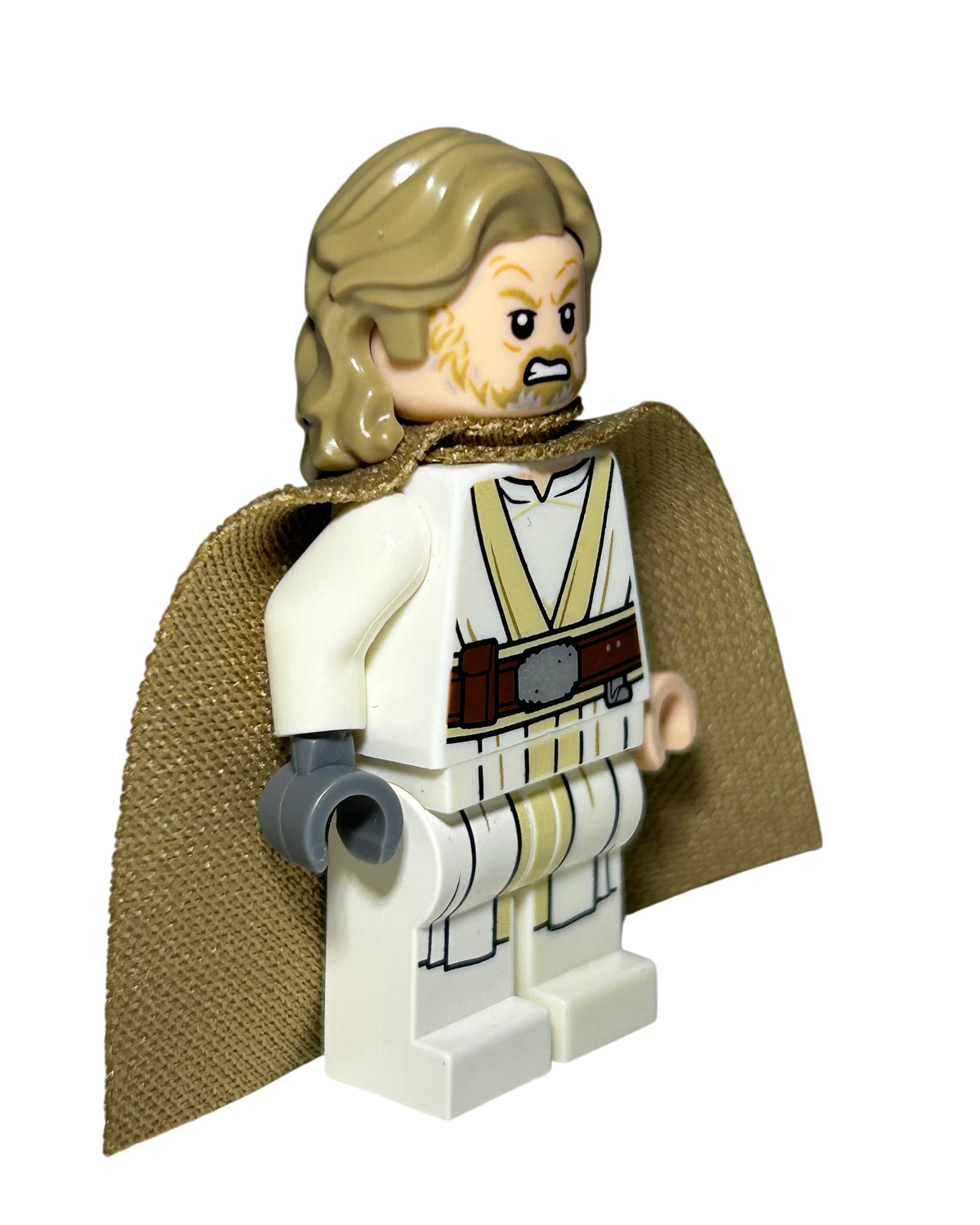 Luke Skywalker Alt SW0887 LEGO Star Wars Minifigur Seitenansicht links brick2d2