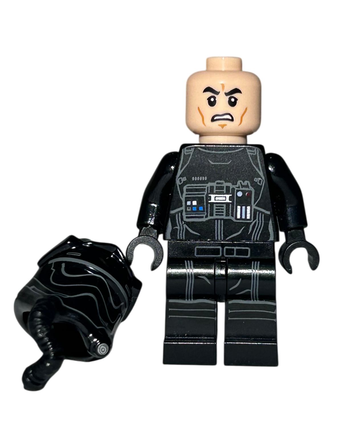 First Order TIE Pilot SW0902 LEGO Star Wars Minifigur Detailansicht