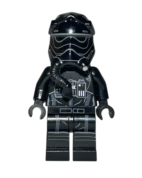 First Order TIE Pilot SW0902 LEGO Star Wars Minifigur Vorderansicht