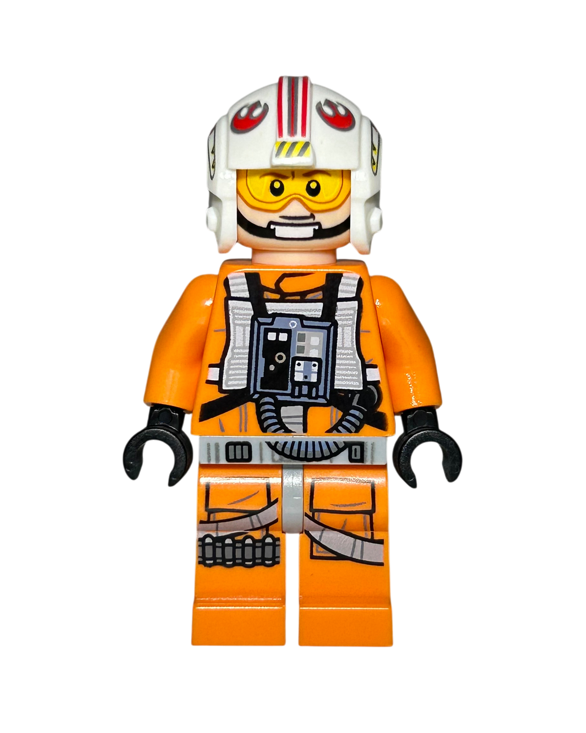 Luke Skywalker Pilot Outfit SW0991 LEGO Star Wars Minifigur Vorderansicht
