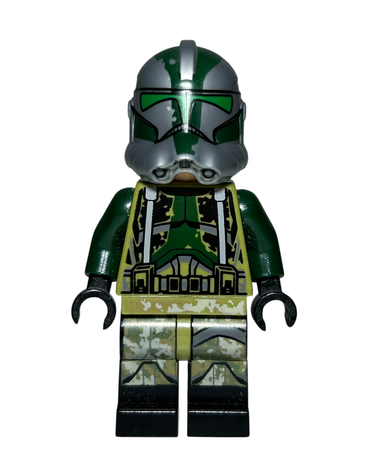Clone Trooper Commander Gree 41st Elite Corps Phase 2 SW1003 LEGO Star Wars Minifigur Vorderansicht brick2d2