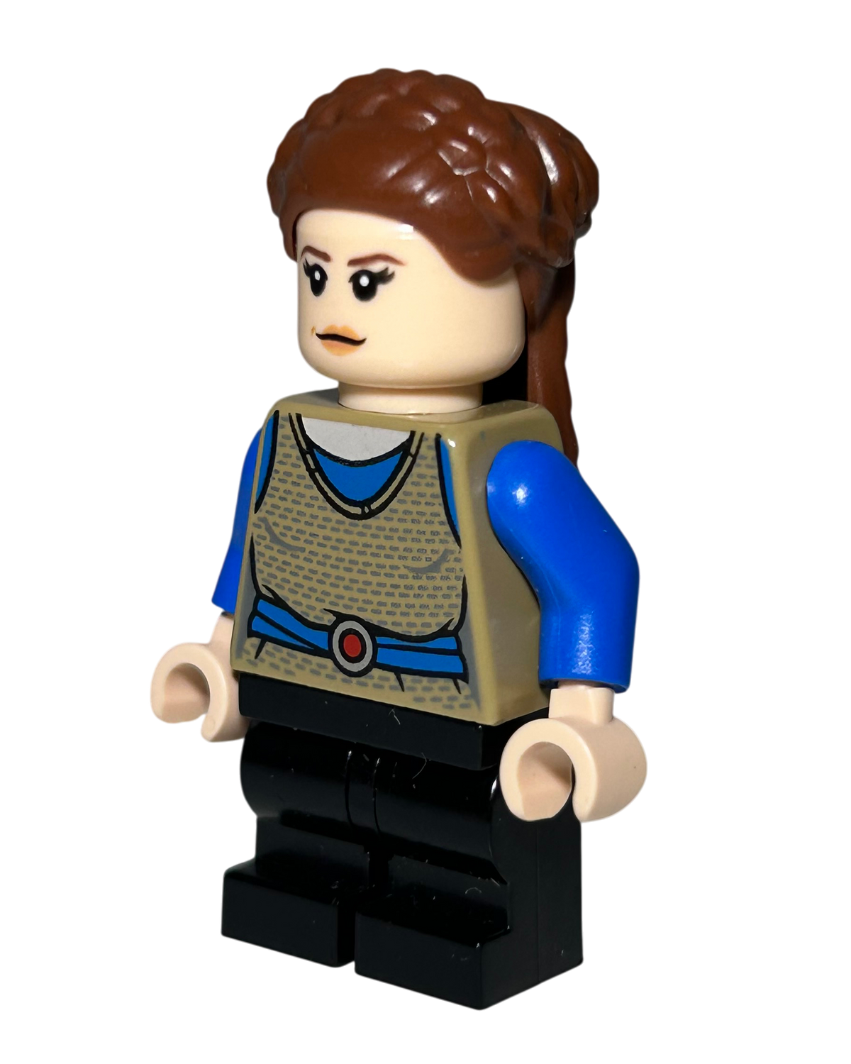 Padme Amidala Naberrie LEGO Star Wars Minifigur Seitenansicht rechts brick2d2