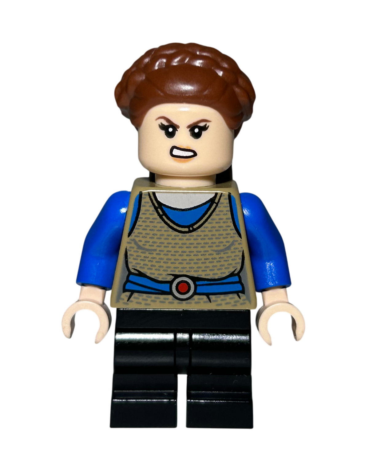 Padme Amidala Naberrie LEGO Star Wars Minifigur Detailansicht brick2d2