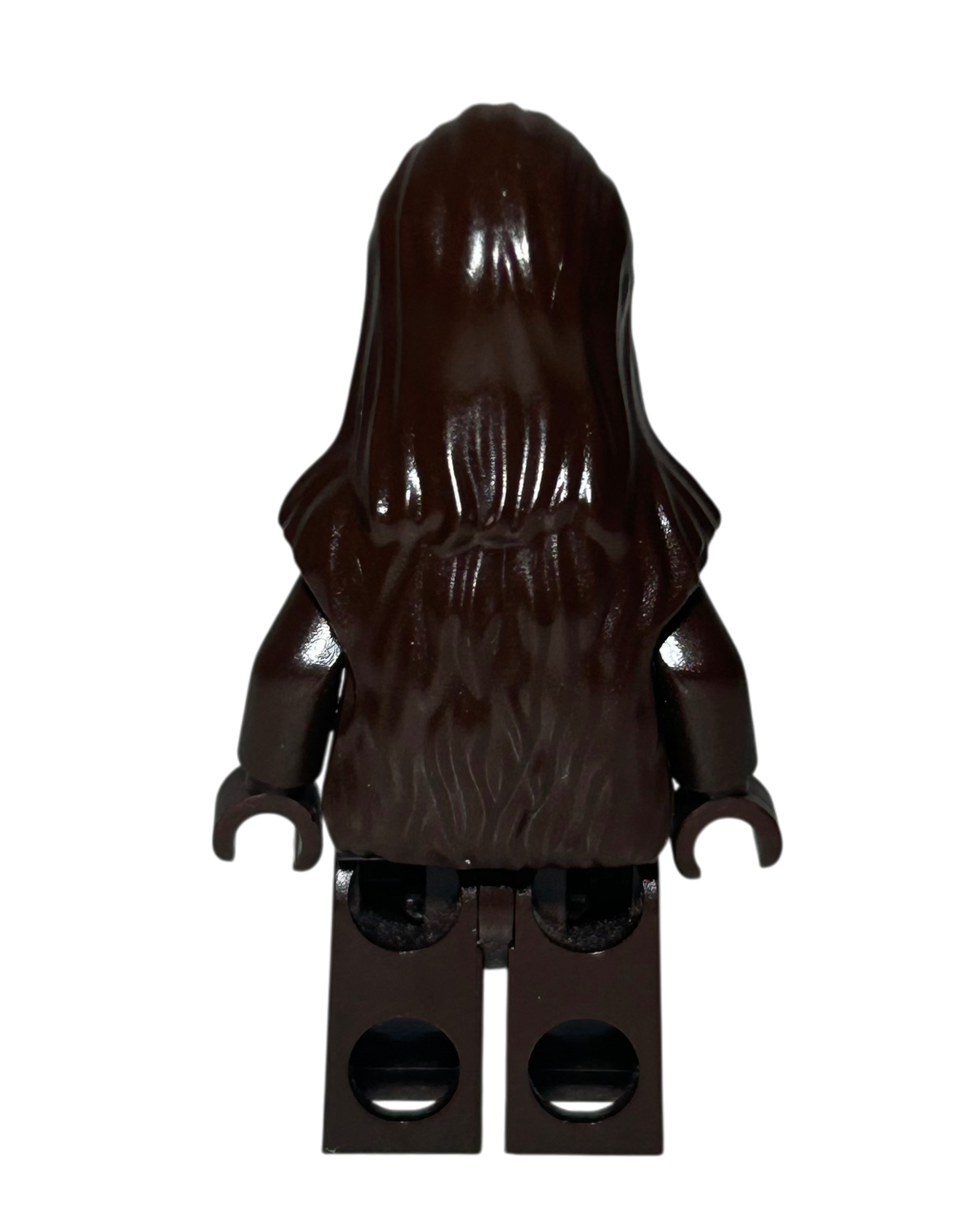 Wookiee Warrior SW1028 dunkelbraun LEGO Star Wars Minifigur Rückansicht brick2d2