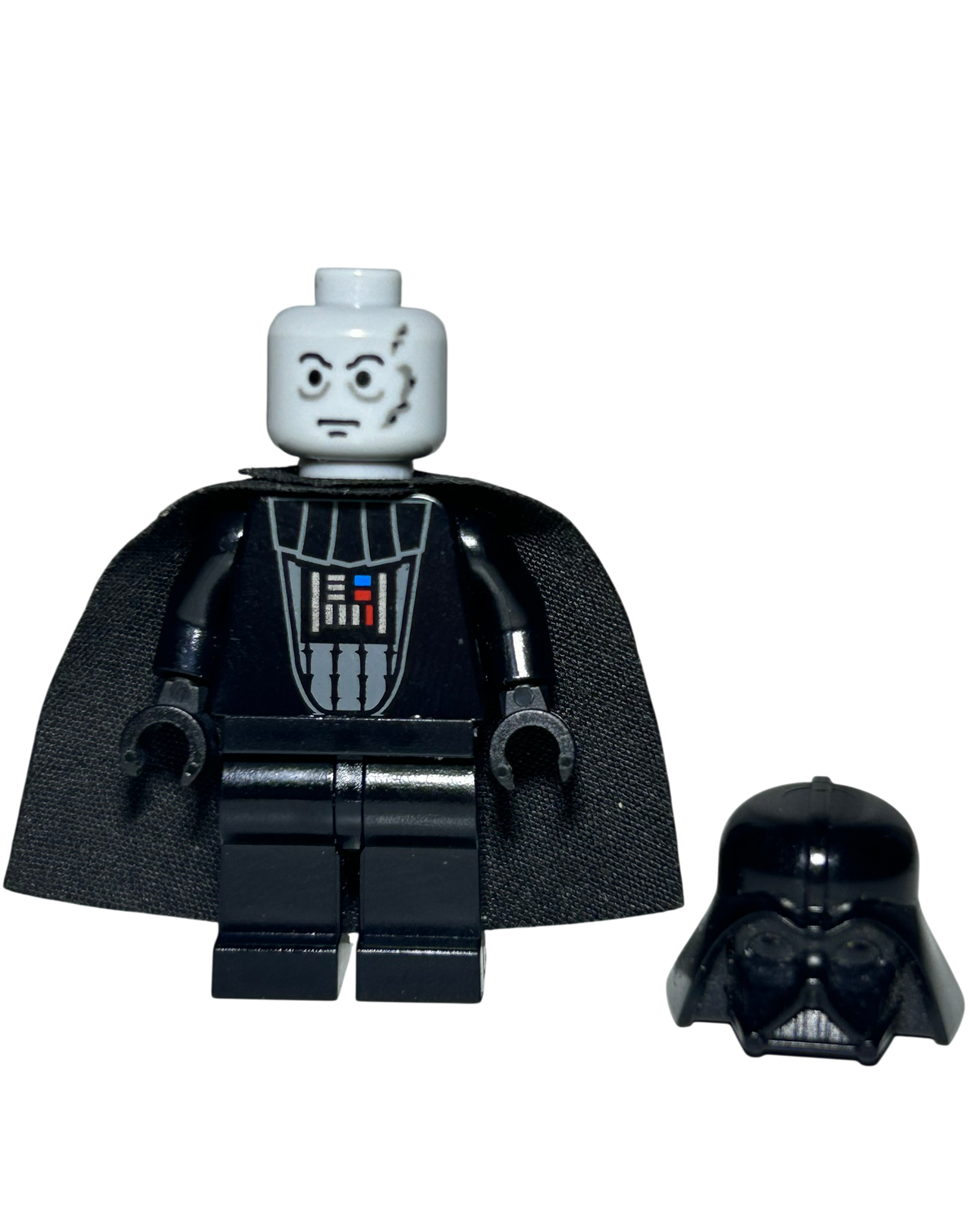 Darth Vader 20th Anniversary SW1029 LEGO Star Wars Minifigur Detailansicht brick2d2