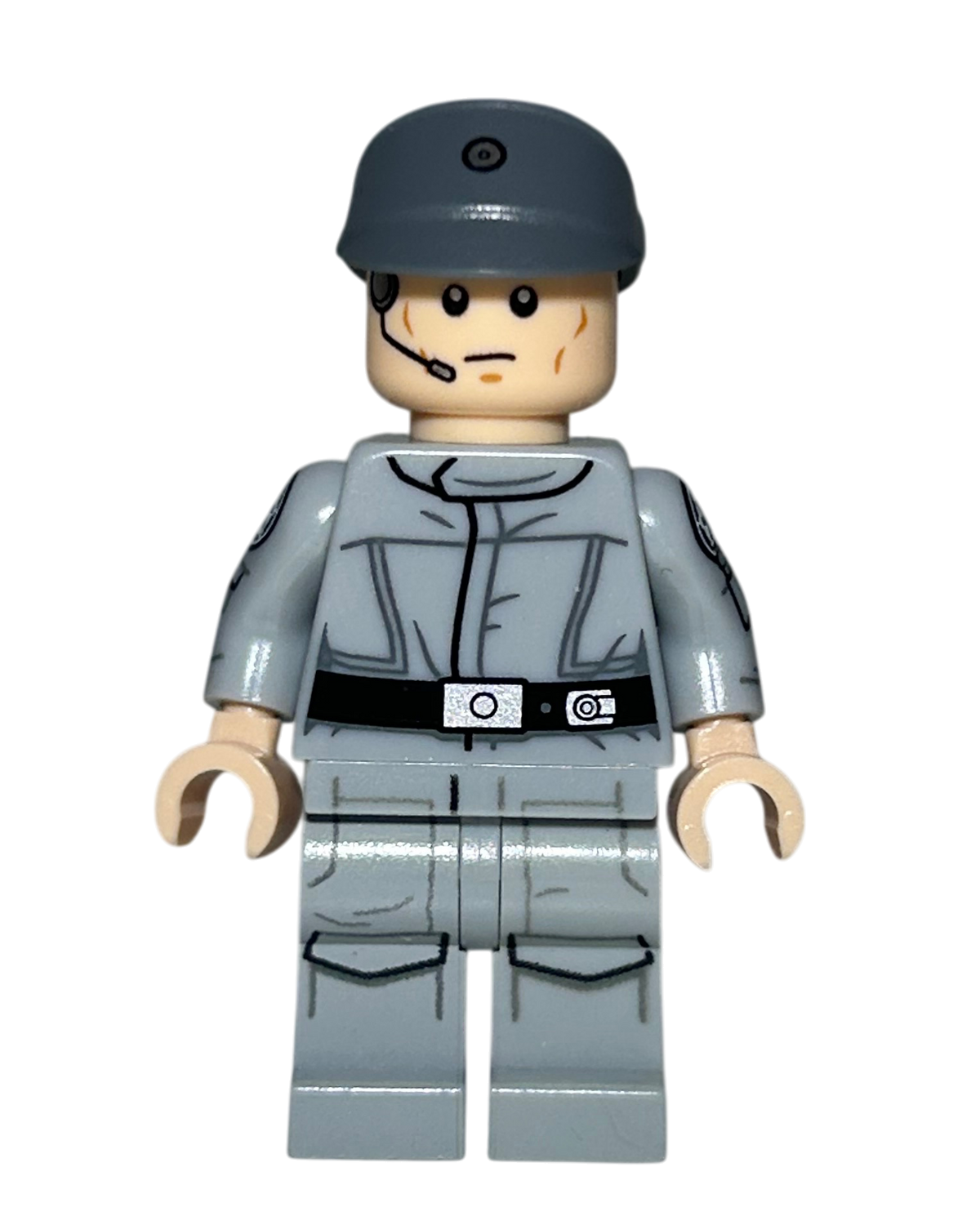 Imperial Crew Bedruckte Arme SW1044 LEGO Star Wars Minifigur Vorderansicht brick2d2