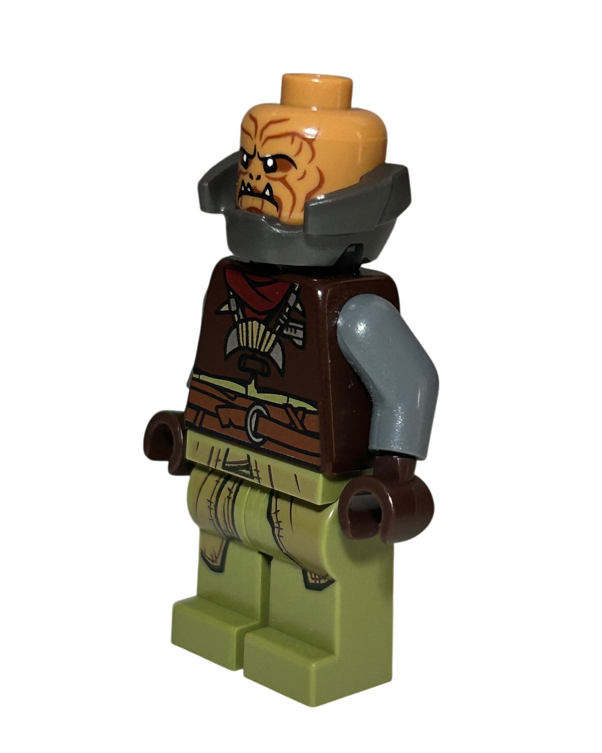 Klatooinian Raider SW1059 LEGO Star Wars Minifigur Nackenrüstung Seitenansicht rechts brick2d2