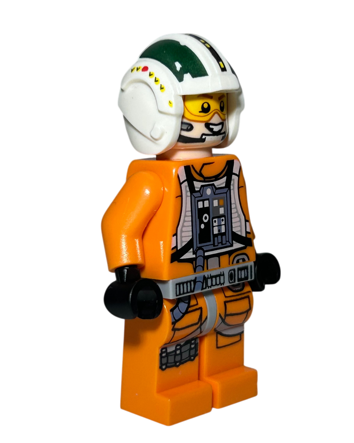 Wedge Antilles SW1081 LEGO Star Wars Minifigur Seitenansicht links brick2d2