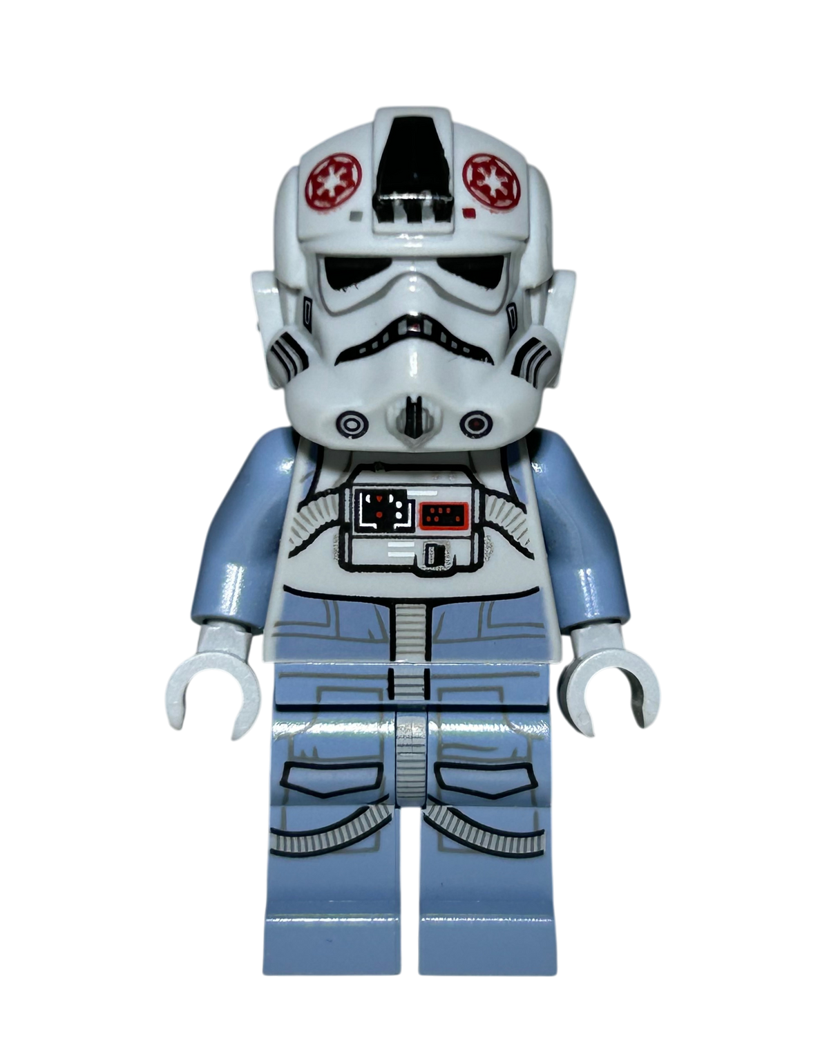 Imperial AT-AT Driver SW1105 LEGO Star Wars Minifigur Vorderansicht brick2d2