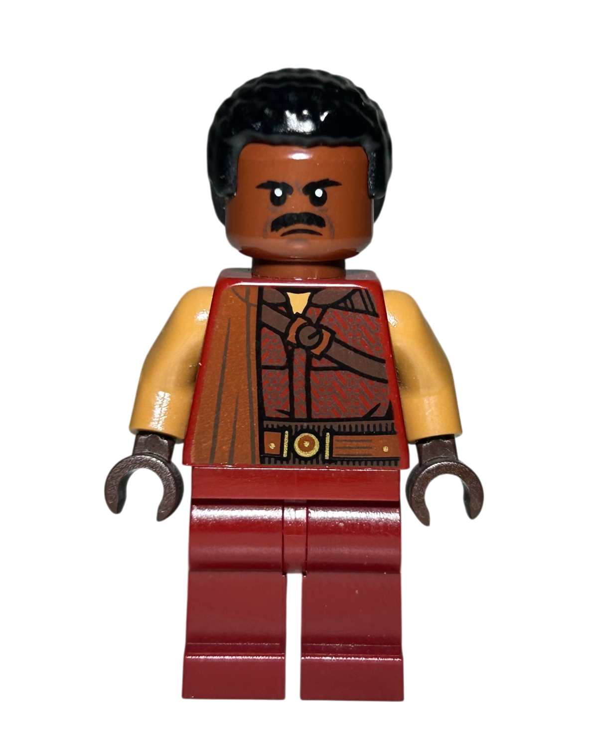 Greef Karga SW1114 LEGO Star Wars Minifigur rote Robe Vorderansicht brick2d2