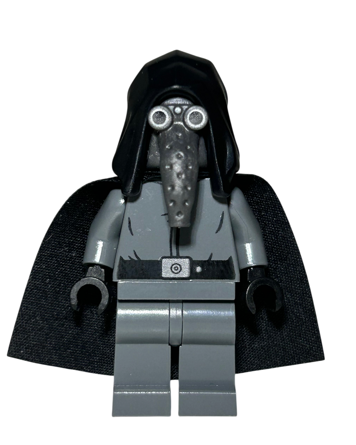 Garindan mit Kapuze und Cape SW1127 LEGO Star Wars Minifigur Vorderansicht Brick2D2
