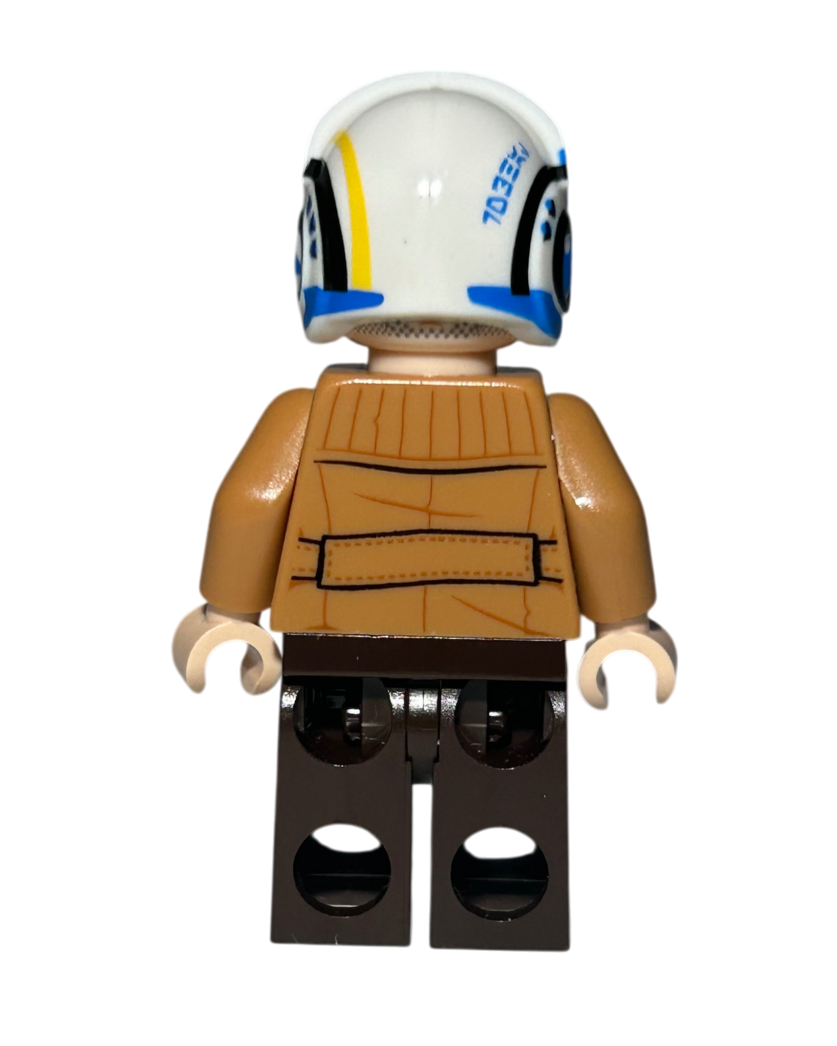 Poe Dameron SW1145 LEGO Star Wars Minifigur Rückansicht