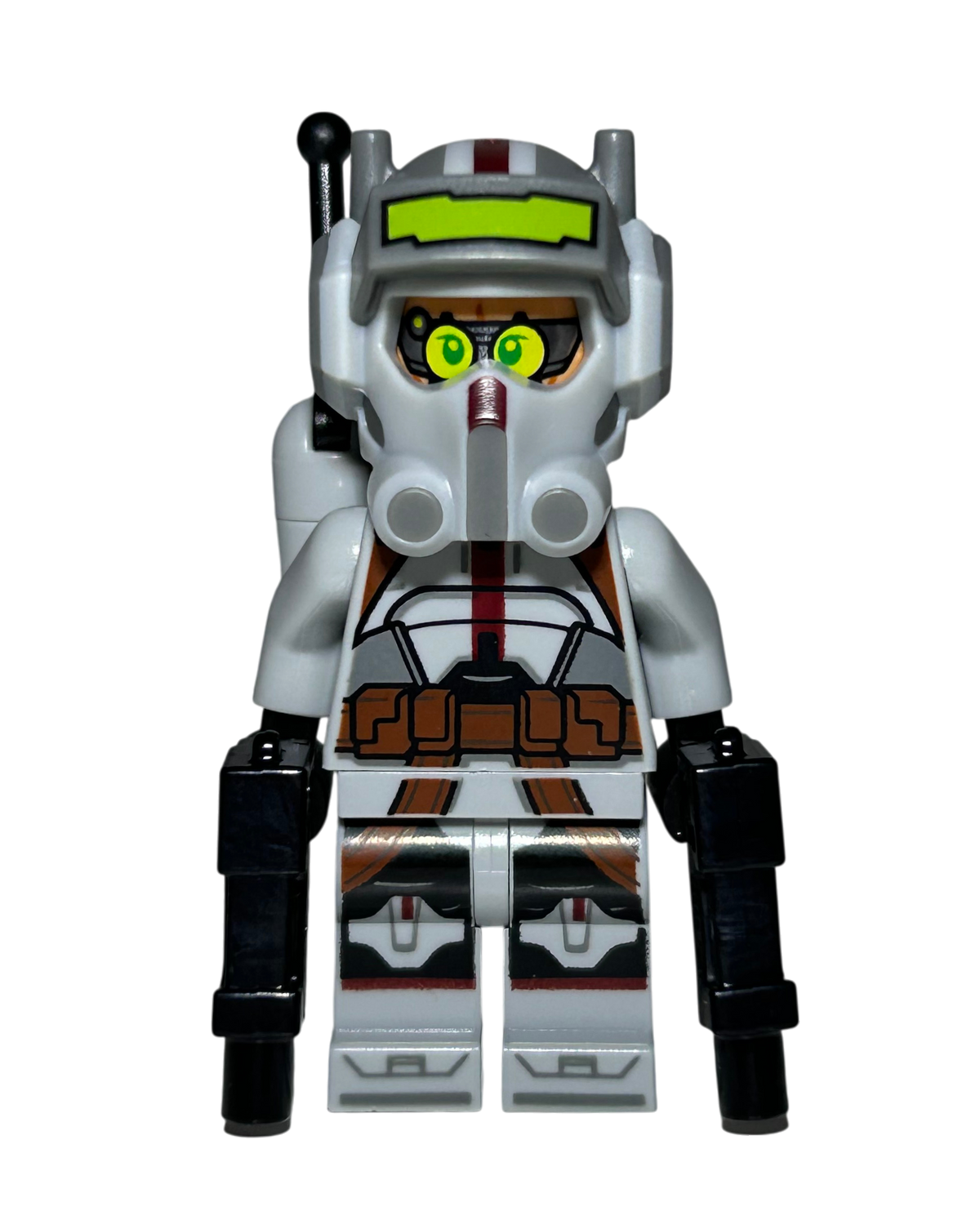Clone Commando Tech SW1150 LEGO Star Wars Minifigur Vorderansicht brick2d2
