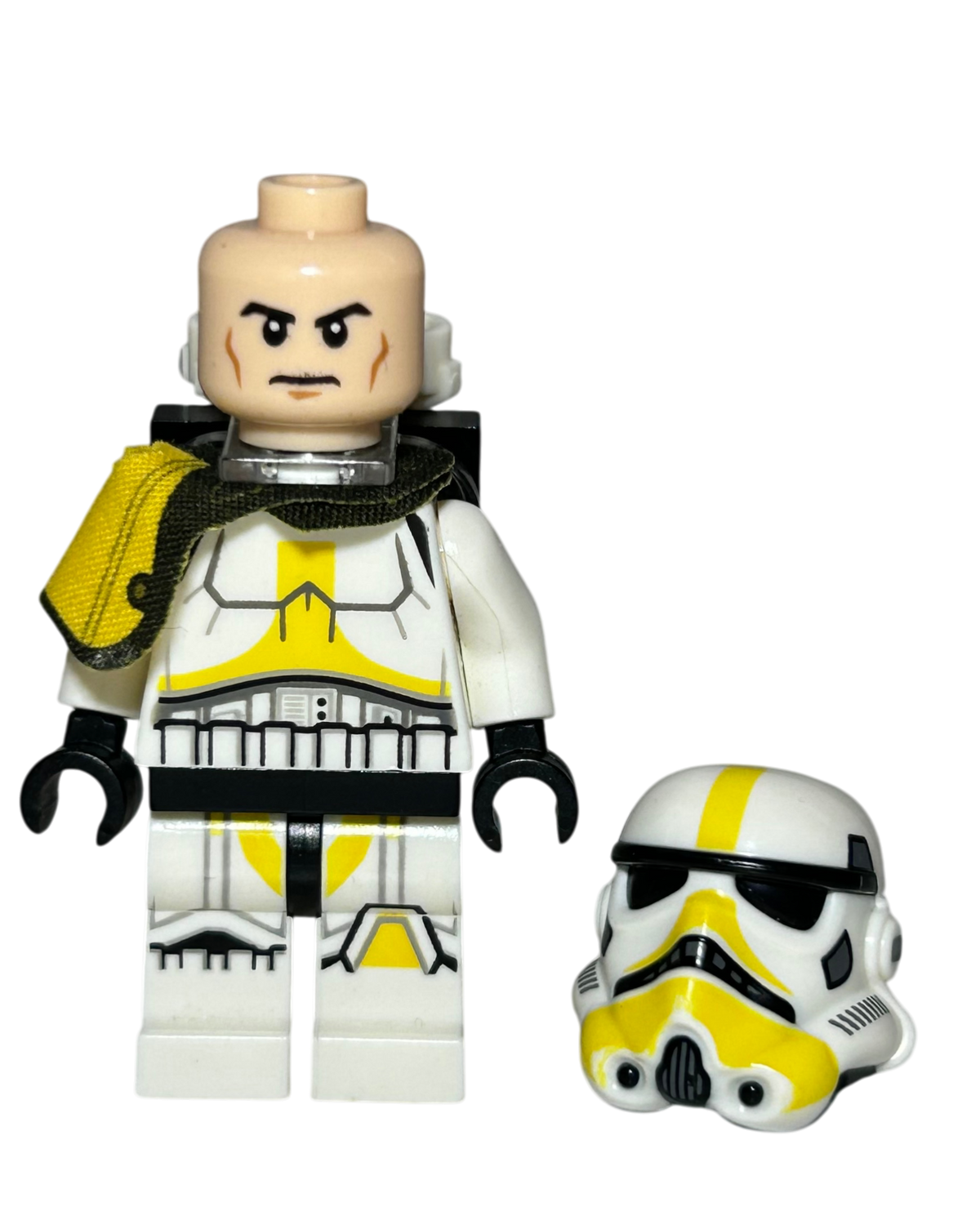 Imperial Artillery Stormtrooper SW1157 LEGO Star Wars Minifigur Detailansicht brick2d2
