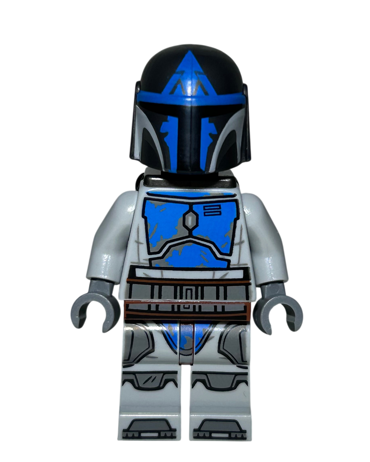 Mandalorian Loyalist SW1164 LEGO Star Wars Minifigur Vorderansicht brick2d2