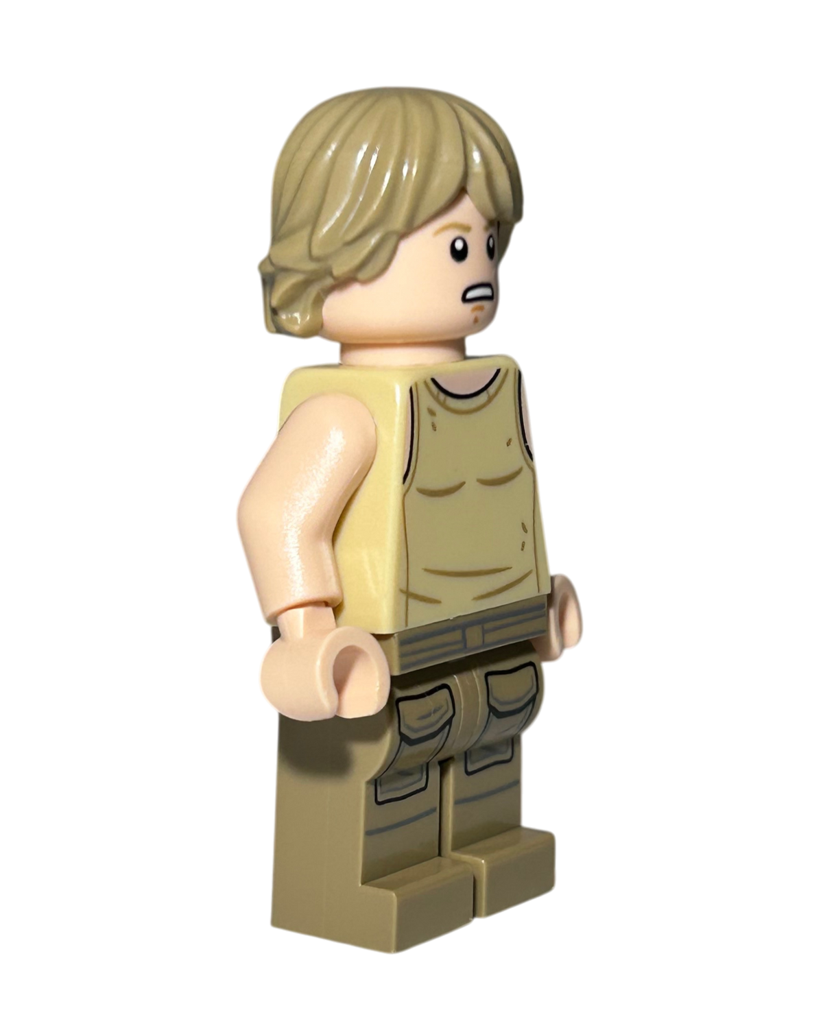 Luke Skywalker Dagobah Outfit SW1199 LEGO Star Wars Minifigur Seitenansicht