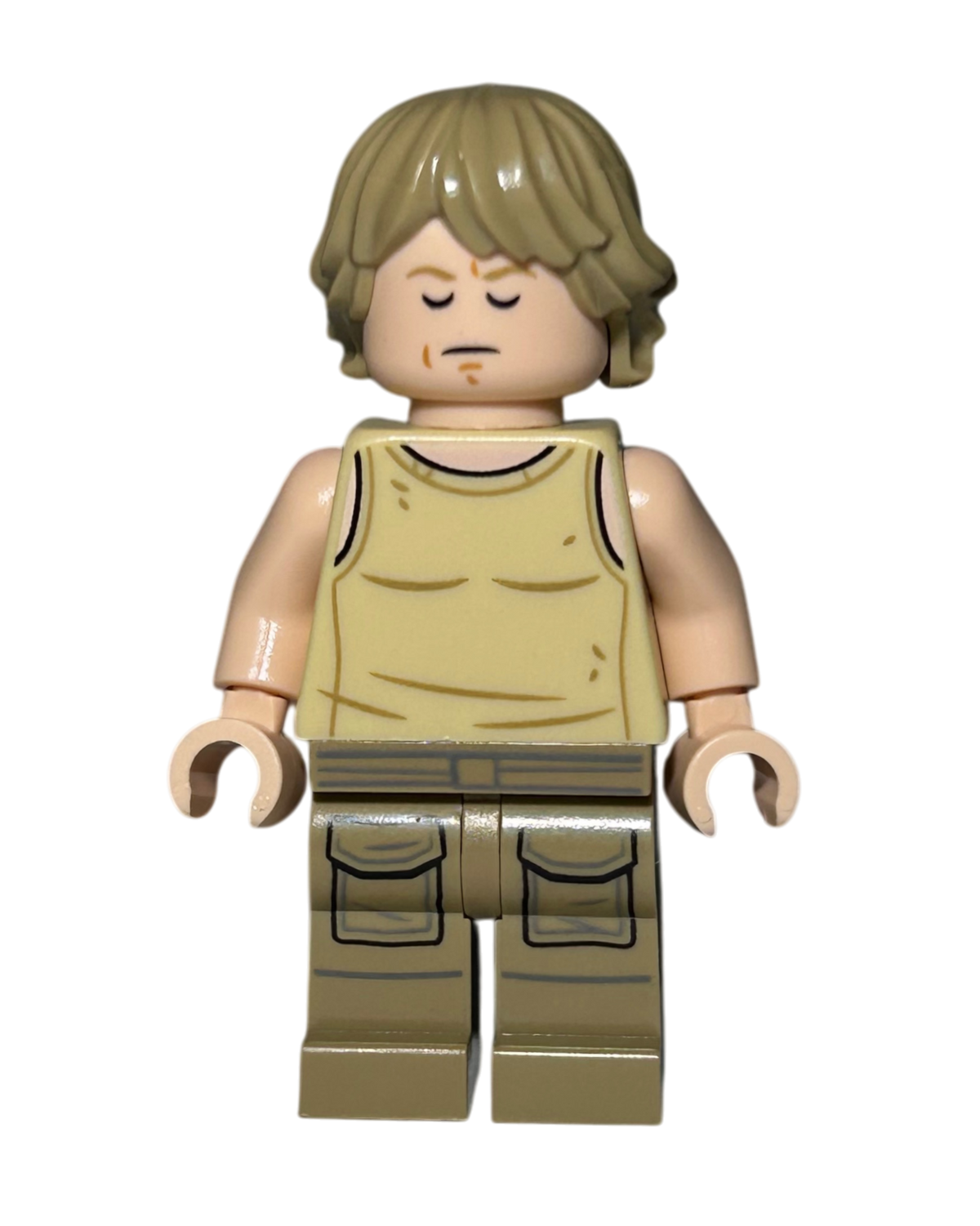 Luke Skywalker Dagobah Outfit SW1199 LEGO Star Wars Minifigur Vorderansicht