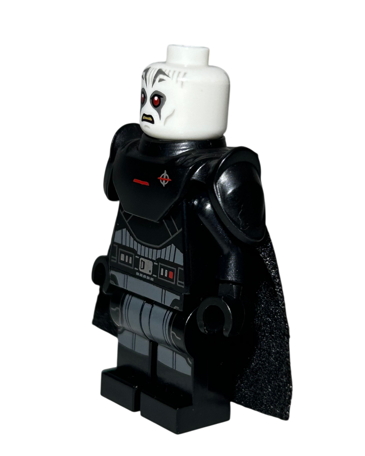Grand Inquisitor SW1222 LEGO Star Wars Minifigur mit Lichtschwert Seitenansicht rechts brick2d2