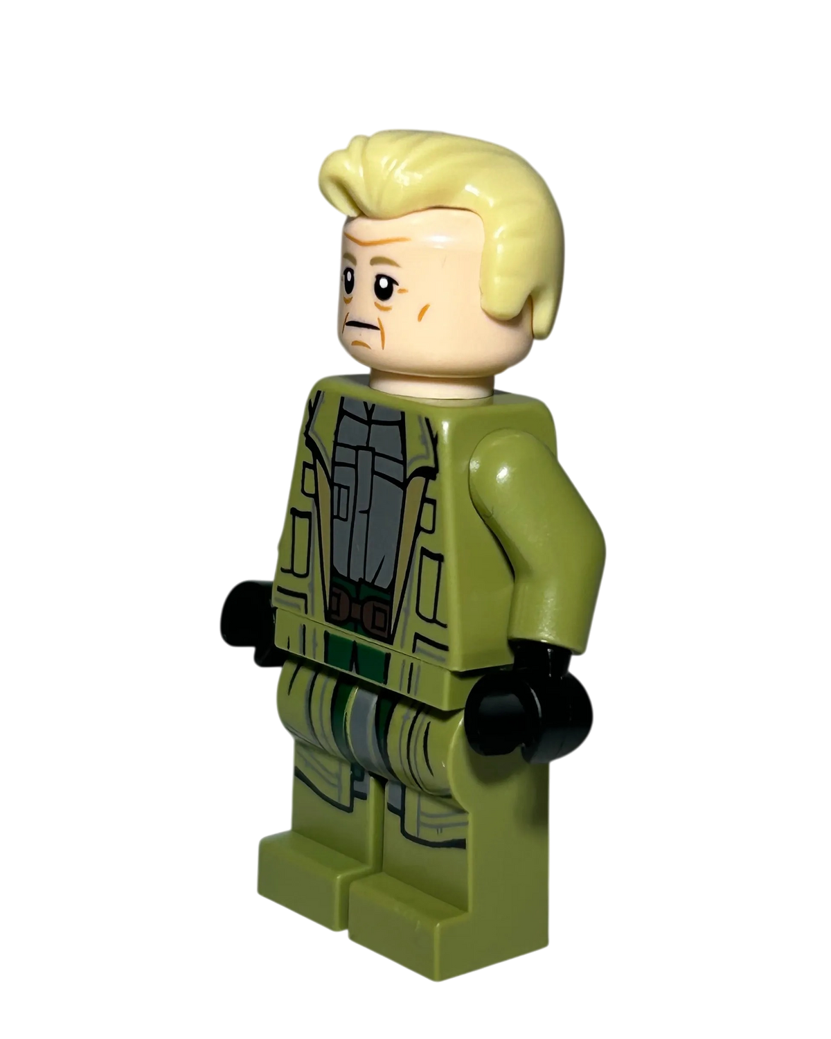 Luthen Rael SW1230 LEGO Star Wars Minifigur Andor Seitenansicht rechts brick2d2