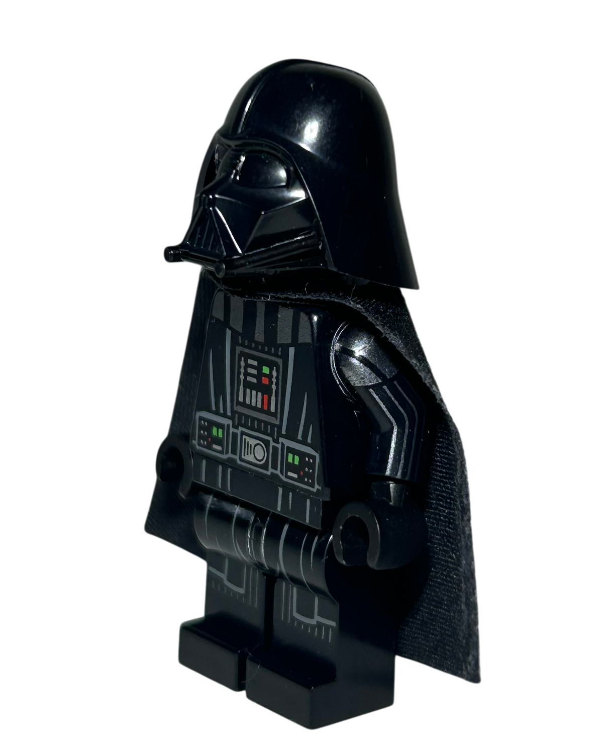Darth Vader SW1273 LEGO Star Wars Minifigur mit Lichtschwert Seitenansicht rechts brick2d2