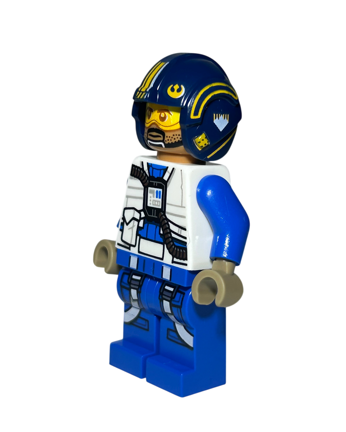 Captain Porter SW1289 LEGO Star Wars Minifigur Seitenansicht rechts brick2d2