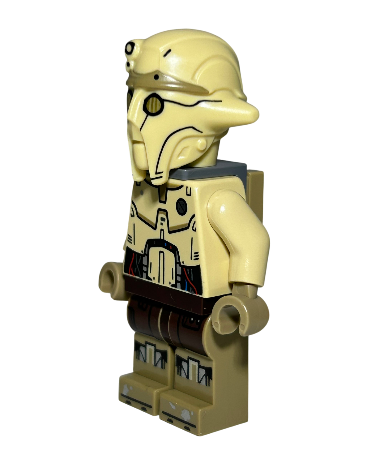 Professor Huyang SW1299 LEGO Star Wars Minifigur Seitenansicht rechts brick2d2