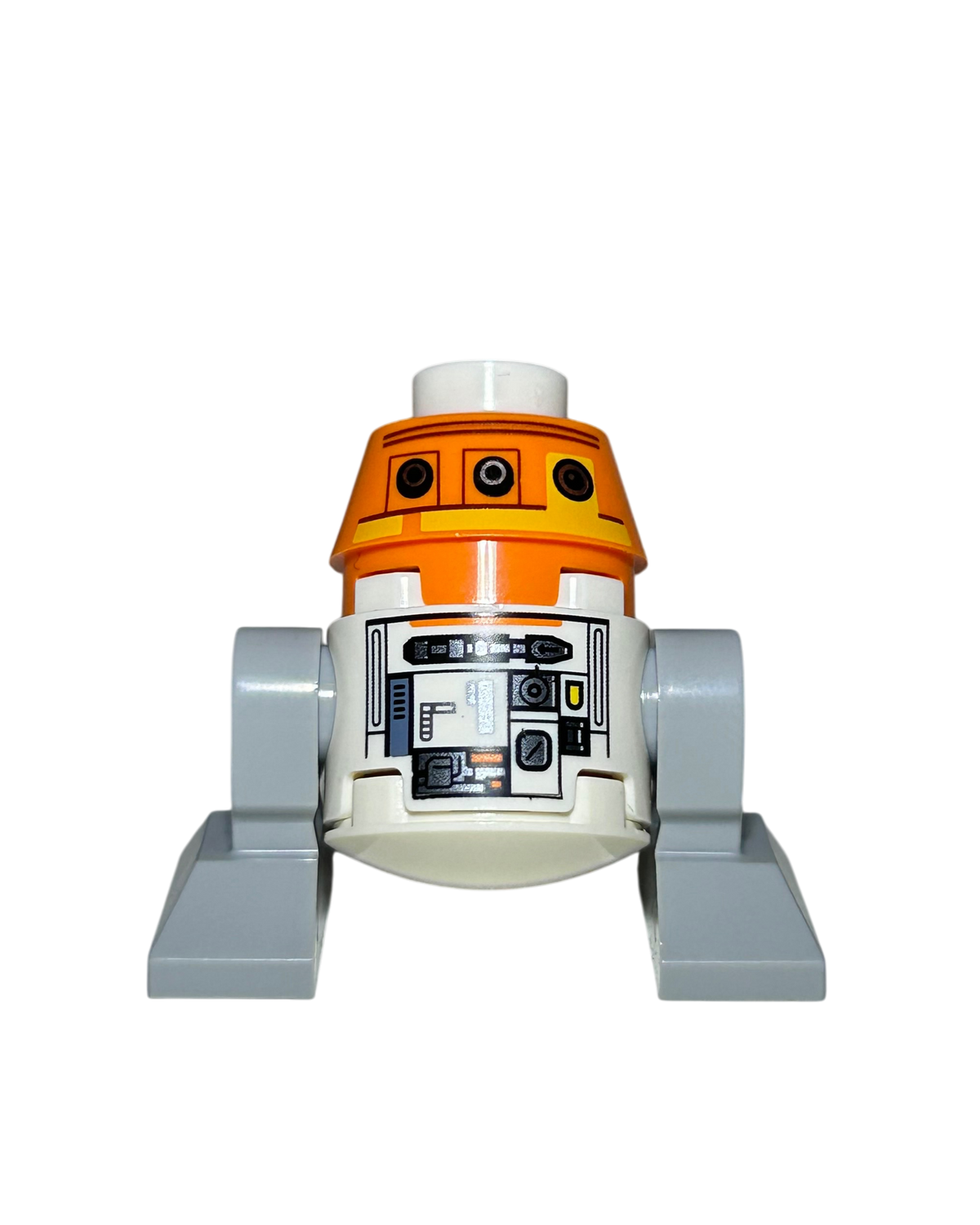 Chopper C1-10P SW1308 LEGO Star Wars Minifigur weißer Body Vorderansicht brick2d2